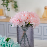 Artificial rose blooms